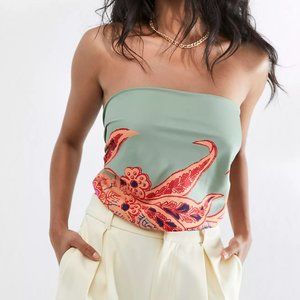 "Spellbound" Bodysuit in sage combo color